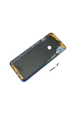 Infinix Hot 11 Play Uyumlu Full Kasa Arka Kapak Batarya Kapağı - Mavi Çok Renkli