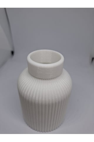 Dekoratif Mini Bohem Vazo- 5 Cm Beyaz