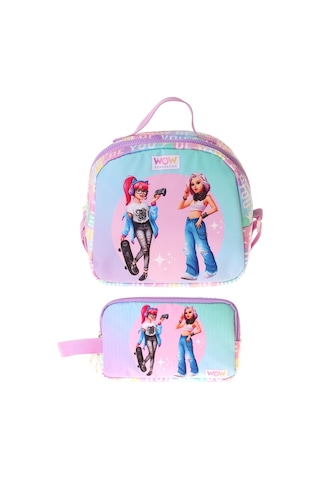 Wow Generation Kız Çocuk Be You Yeşil - Mor Thermo Beslenme Çantası Ve Kalemlik Seti - Setwg-w6086