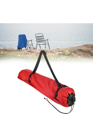 Dolıty Kamp Sandalyesi Çantası Malzeme Kılıfı Omuz Haftasonu Kırmızı Çok Renkli