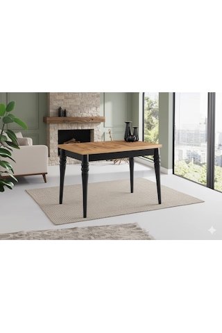 Saliva Masa, Atlantik Çam, Siyah, 110x70 Diğer