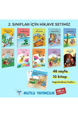 Mutlu Örümcek Poni Hikaye Seti 10 Lu