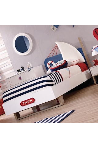 Meltem Kids Pacific Çocuk Odası Tek Kişilik Karyola 100x200 Cm
