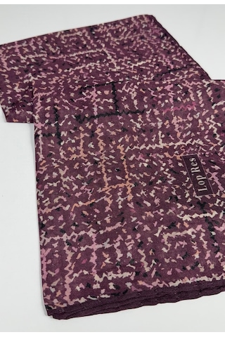 Lop Soft Pamuk Eşarp-06305 Mürdüm