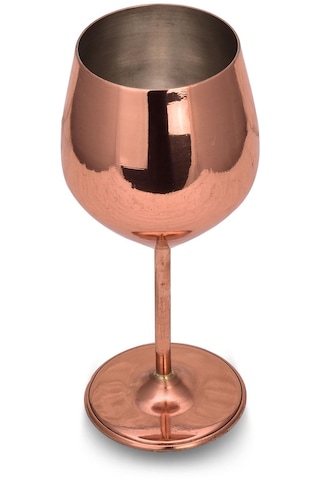 Cobper Premium Collection Şahım Gall Bakır Şarap Kadehi 500ml 2'li Set