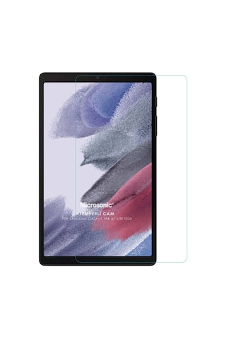 Microsonic Samsung Uyumlu Galaxy Tab A7 Lite T225 Tempered Glass Cam Ekran Koruyucu