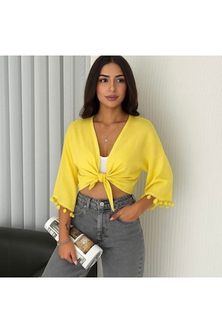 Sarı Kimono Sarı - Sm Sarı