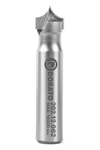 Dorato 2 Ağızlı 12,70mm Radüslü Profil Cnc, Freze Ucu
