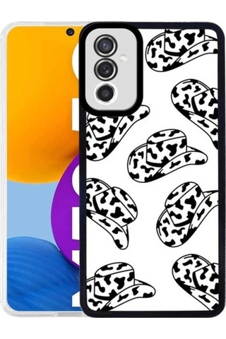 Galaxy M52 Kılıf Zore M-fit Desenli Kapak Hat No5