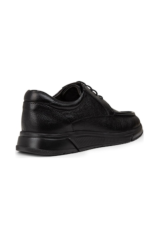 Deery Erkek Siyah Hakiki Deri Günlük Ayakkabı - 01998msyhc01 Siyah
