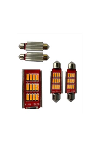 Sofit 12 Led 41mm Turuncu