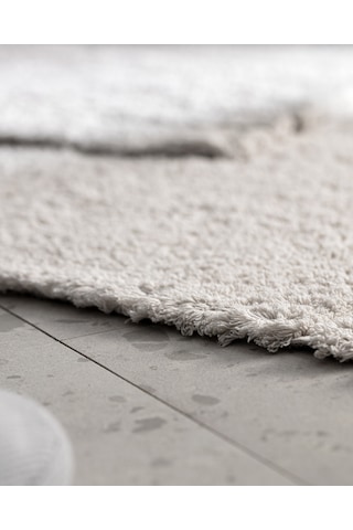 Madame Coco Farges 2'li Pamuklu Banyo Paspası - Taş 8684427185193 Taş