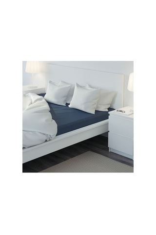 Ikea Ullvıde Çift Kişilik Çarşaf 160 X 200 Cm Lacivert