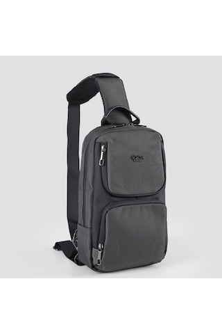 Ççs 51489 Omuz Askılı Bodybag Çapraz Çanta Gri