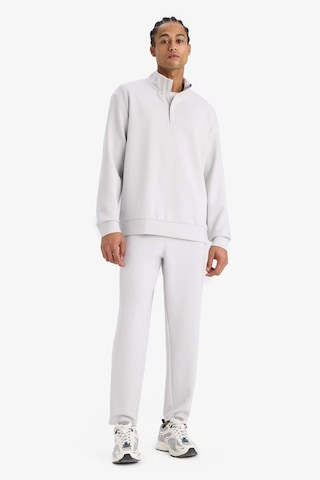 Defacto Defactofit Standart Fit Dik Yaka Modal Sporcu Sweatshirt E9772ax25augr184 Gri