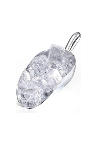 Gajeena Gümüş Alüminyum Mutfak Çekici - Ergonomik Kollü, Buz-kahve-fıstık-şeker-flour-popcorn Uygun, Paslanmaz Dayanıklı