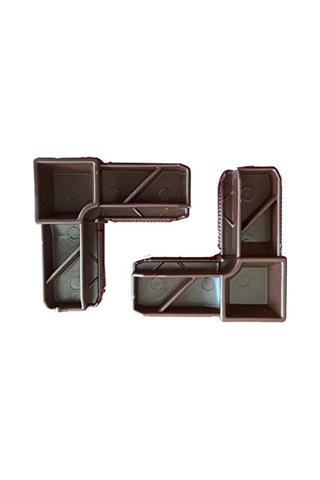 Sineklik Birleştirme Takozu 100 Adet 17x25 Profil Uyumlu Beyaz