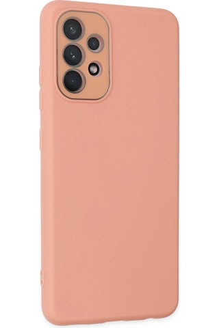 Cosmotex Newface Samsung Galaxy Uyumlu A33 5g Kılıf Lansman Glass Kapak - Pembe
