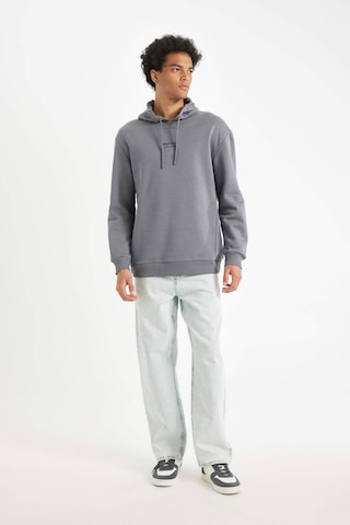 DeFacto %100 Pamuk Relax Fit Kapüşonlu Baskılı Sweatshirt Y9652AZ24AUGR439