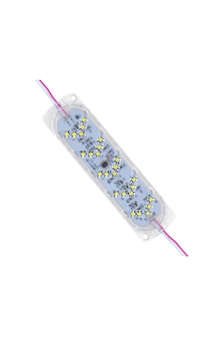 12v Çakar Lamba Ledli Ok İşaretli Beyaz Kablolu 142 37 Mm