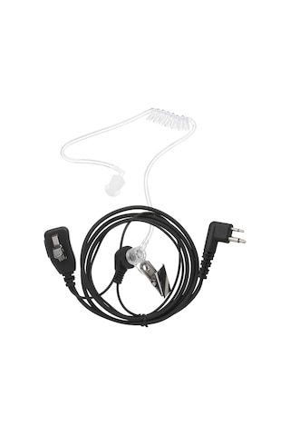 Moveevo Motorola İki Yönlü Radyolar İçin M Pinli Radyo Kulaklığı, Radyasyon Koruyucu Hava Borulu Kulaklık, Evrensel Uyumlu P200-pm01 Modeli