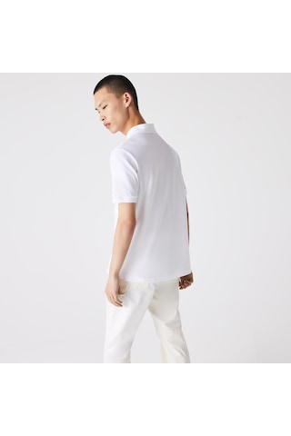 LACOSTE POLO YAKA ERKEK T-SHIRT L1212-00-001 Beyaz