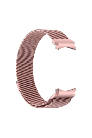 Galaxy Watch 6 Classic 47mm Uyumlu Krd-01 Metal Csm Kordon Pembe