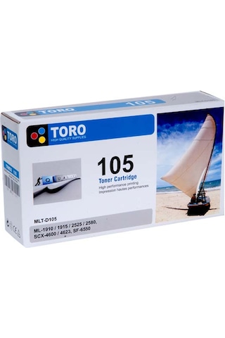 Toro Samsung Uyumlu Mlt-105s Laser Toner Çipli Kartuş