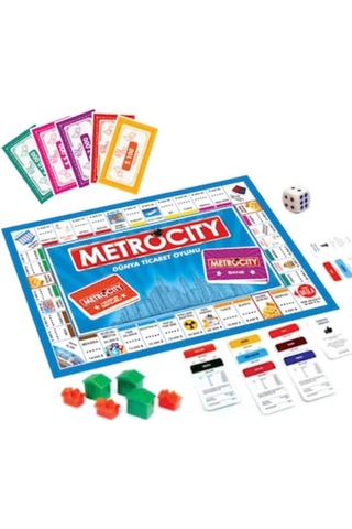 Metrocity Kutu Oyunu - Şehir Kurma Ve Strateji Keyfi