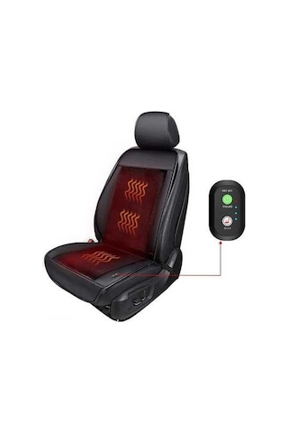 Dancemonkey Isıtmalı Koltuk Minderi - 12v, Dayanıklı Seyahat Konforu