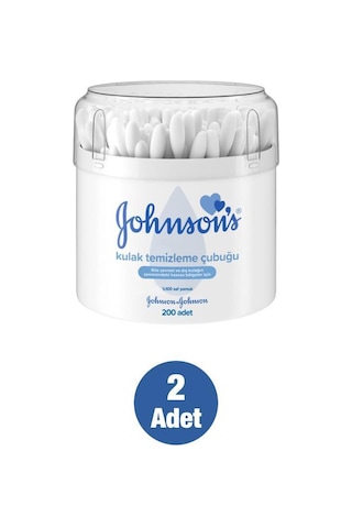 Johnson'S Baby Kulak Temizleme Çubuğu 2 X 200 Adet