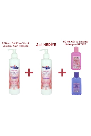 Hediyeli Ürün 200 Ml. Gül El Ve Vücut Losyonu Alan Herkese