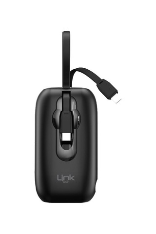 Linktech MP09 9600 mAh Pd3.0 22.5 W Type-C - Lightning Kablolu Powerbank