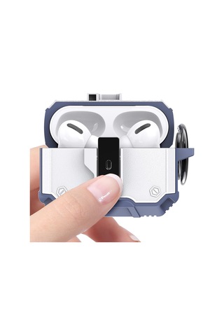 Airpods Pro 3 2025 A3063-a3064-a3065-a3122 Uyumlu Kılıf Silikon Airbag 27 - Yeşil - T39617