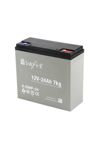 Safir 12 V - 24 Ah Grafen Jel Akü