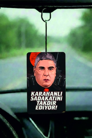 Karahanlı Sadakatini Takdir Ediyor Tasarımlı Oto Kokusu