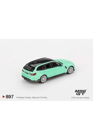 Mini Gt 1/64 Bmw M3 M Performance Touring Mint Green Mgt00897 Çok Renkli