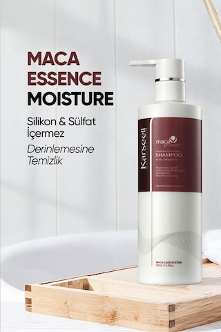 Karseell Argan Oil Shampoo Deep Repair Maca Özü Nemlendirici Şampuan 500 ml Karsel