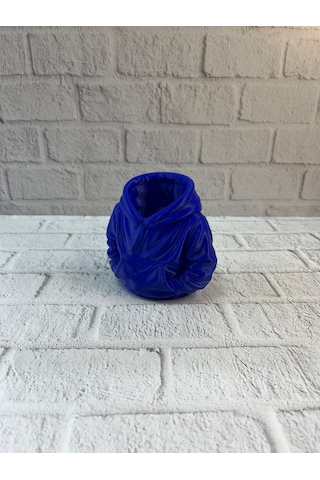 Dekoratif Lacivert Hoodie Kalemlik 10x10 Cm