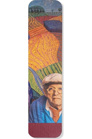 David Hockney Karton Kitap Ayracı