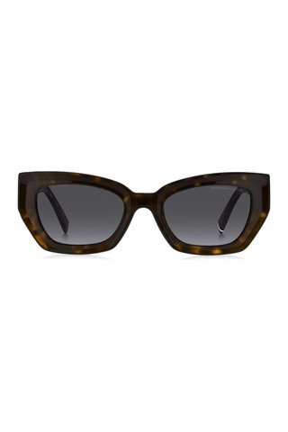 Tommy Hılfıger Th 2254/s 086/gb 51 Kadın Güneş Gözlüğü Kahverengi - Leopar