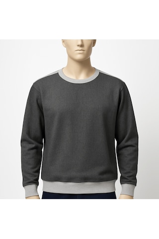 Kaynakçı Uzun Kollu Sweatshirt Dayanıklı, Rahat Ve İş Kullanımına Uygun İş Kıyafeti Gri