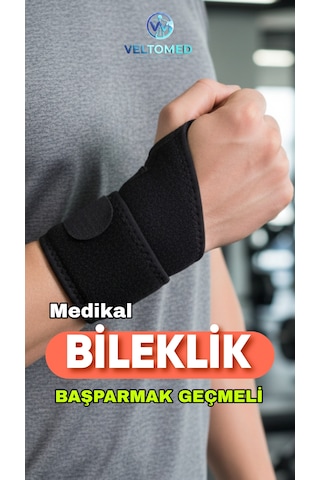 Başparmak Destekli Bilek Bandajı Atelsiz Fitness Bilek Bandajı Sporcu Bilek Bandajı El Bilek Banda