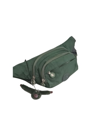 Anılbags Anıl Bags Su Geçirmez Krinkıl Kumaş Bel Çantası Çapraz Haki