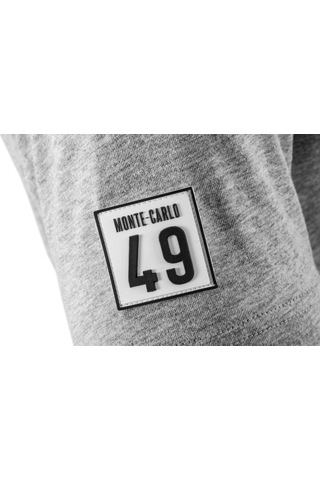 Erkek T-shirt Monte-carlo M Beden Skoda Gri