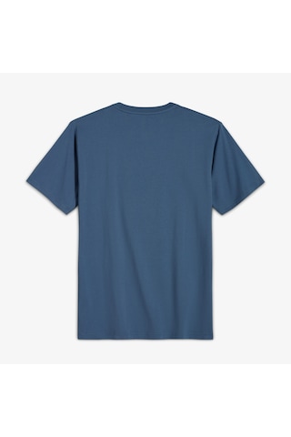 Converse Classic Erkek Grafik Baskılı Mavi T-shirt