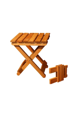 Mavitrend Ahşap Katlanır Tabure 1 Adet 30 Cm X 36 Xm Diğer