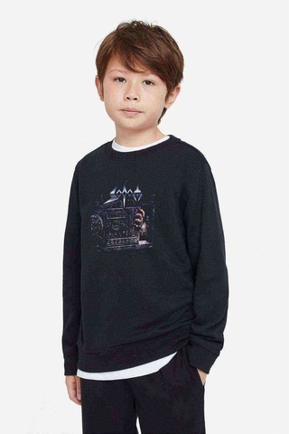 Tshirthane Sodom Better Off Dead Baskılı Unisex Çocuk Siyah Sweatshirt Siyah