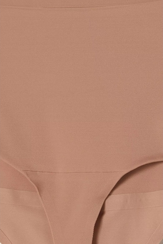 Skims Smoothing Intimates Yüksek Bel Tanga, Pürüzsüz Ve Dikişsiz, Siena Renk Kahverengi