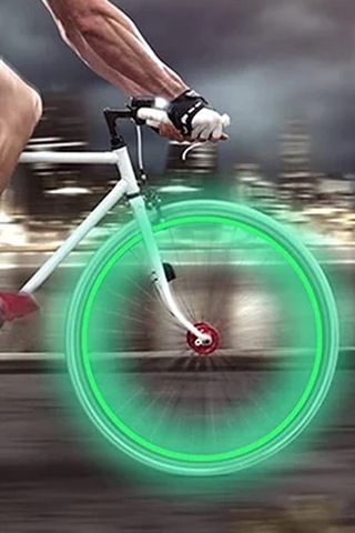 Thentech 4 Adet Lastik Sibopu Gündüz Işık Toplar Gece Işık Verir Neon Fosforlu Lastik Sibobu Yeşil Neon